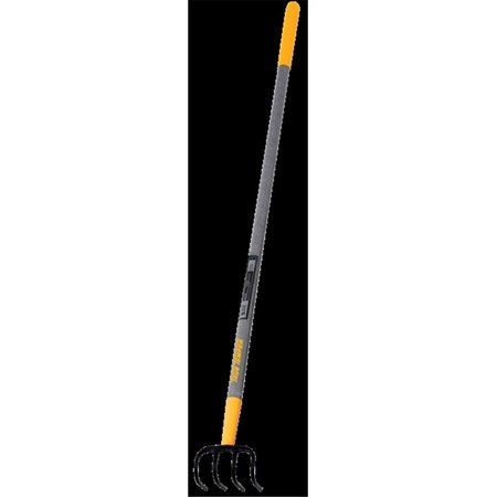 TRUE TEMPER 4-Tine Forged Steel Cultivator, 52 in. TR311587